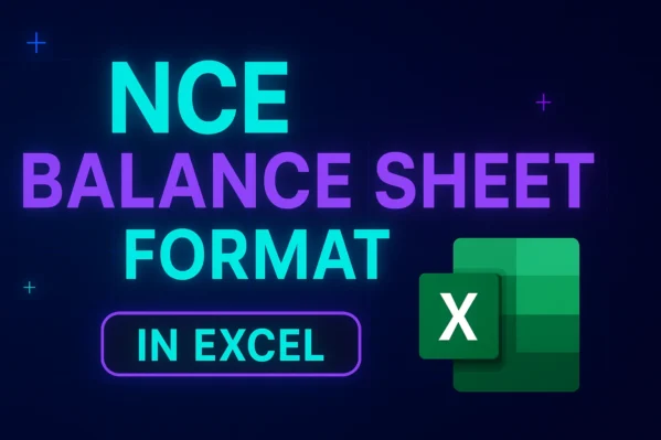 NCE Financial Statement Format